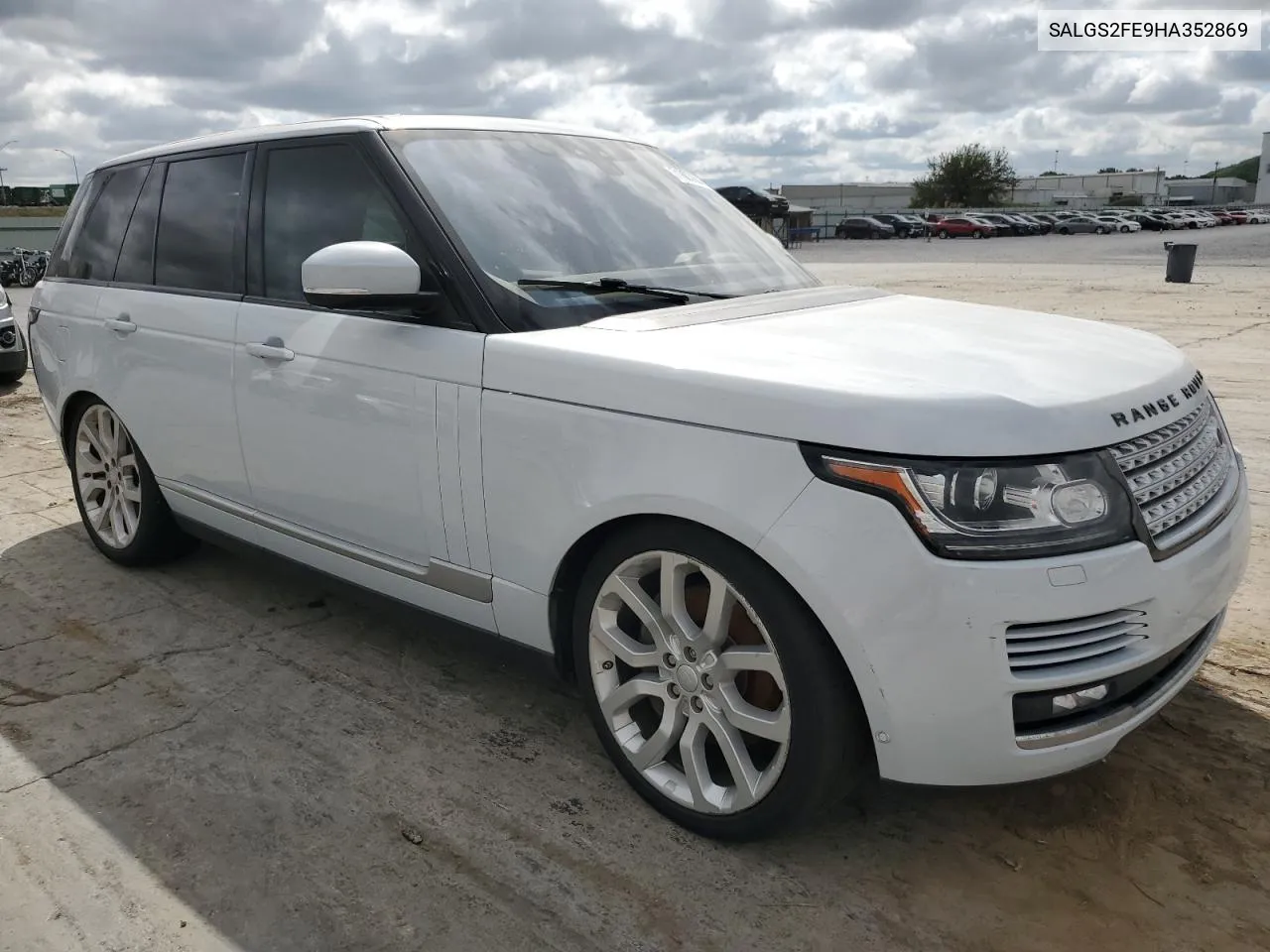 SALGS2FE9HA352869 2017 Land Rover Range Rover Supercharged