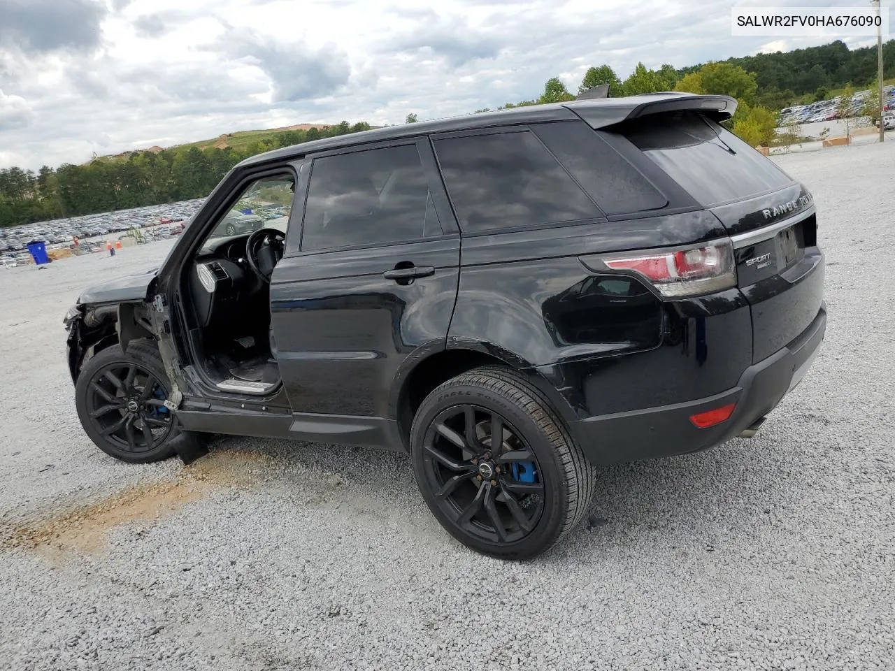 2017 Land Rover Range Rover Sport Hse VIN: SALWR2FV0HA676090 Lot: 72202444