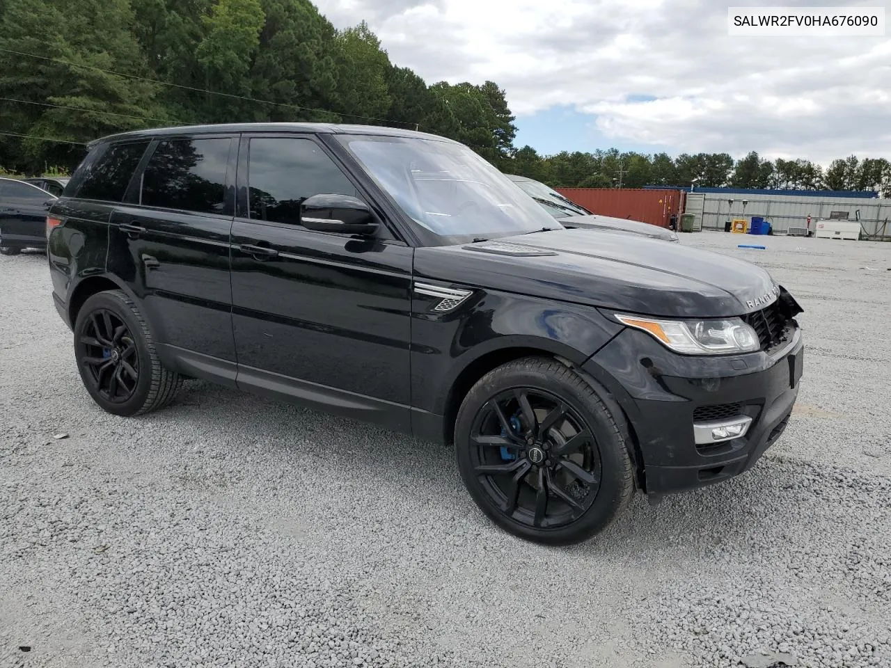 2017 Land Rover Range Rover Sport Hse VIN: SALWR2FV0HA676090 Lot: 72202444