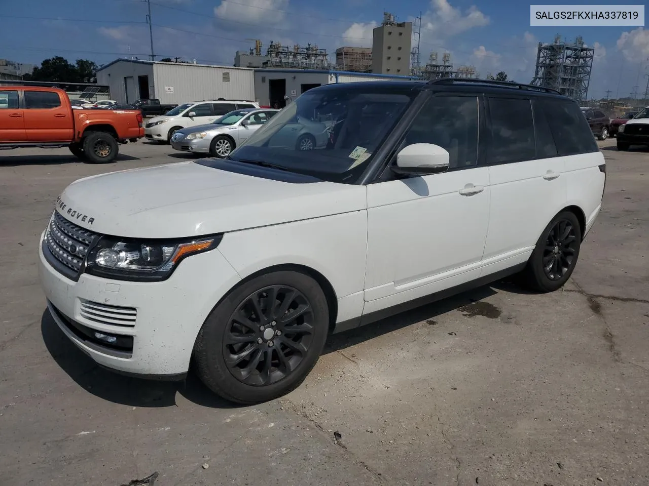 2017 Land Rover Range Rover Hse VIN: SALGS2FKXHA337819 Lot: 72229684