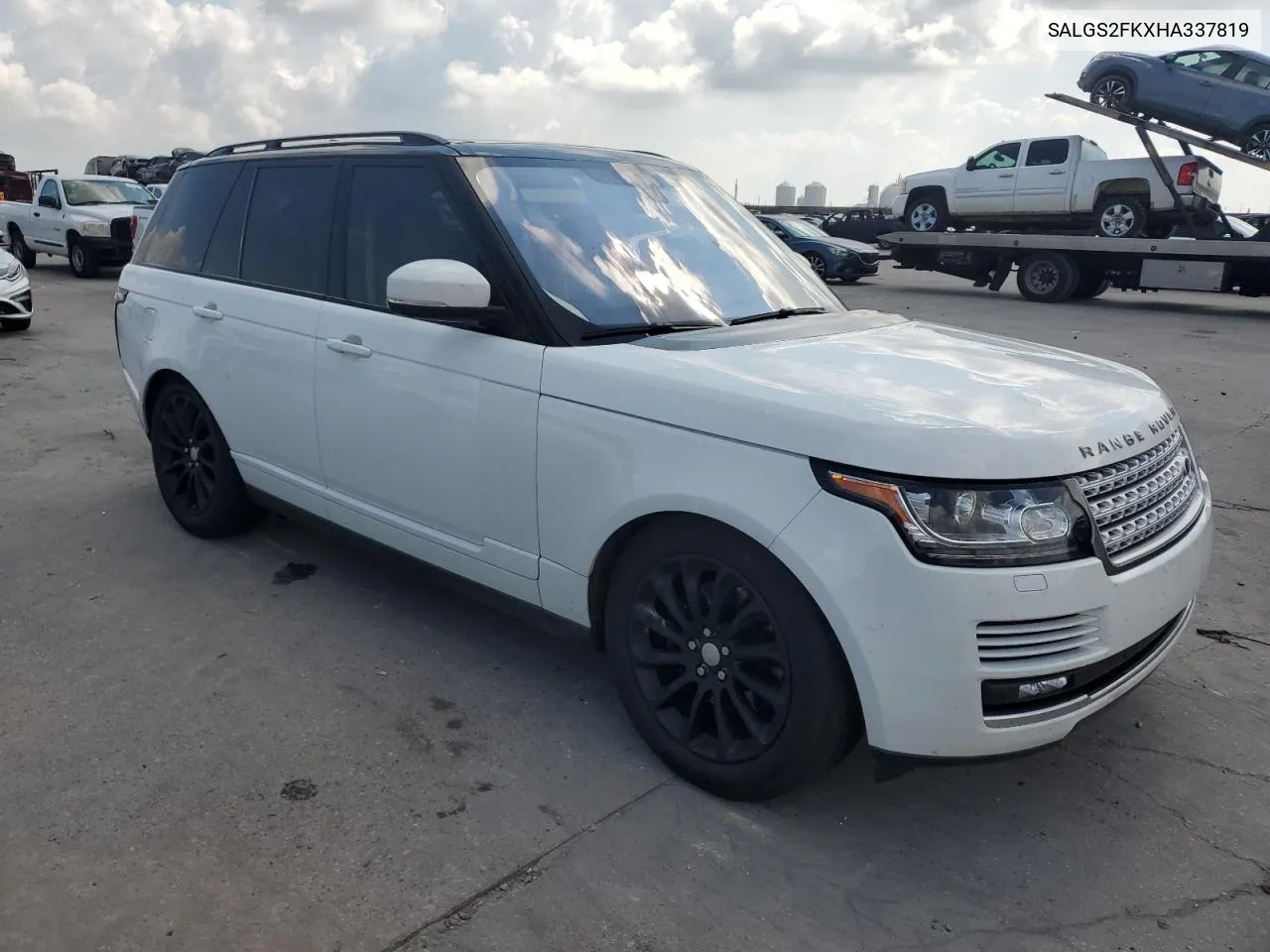 2017 Land Rover Range Rover Hse VIN: SALGS2FKXHA337819 Lot: 72229684