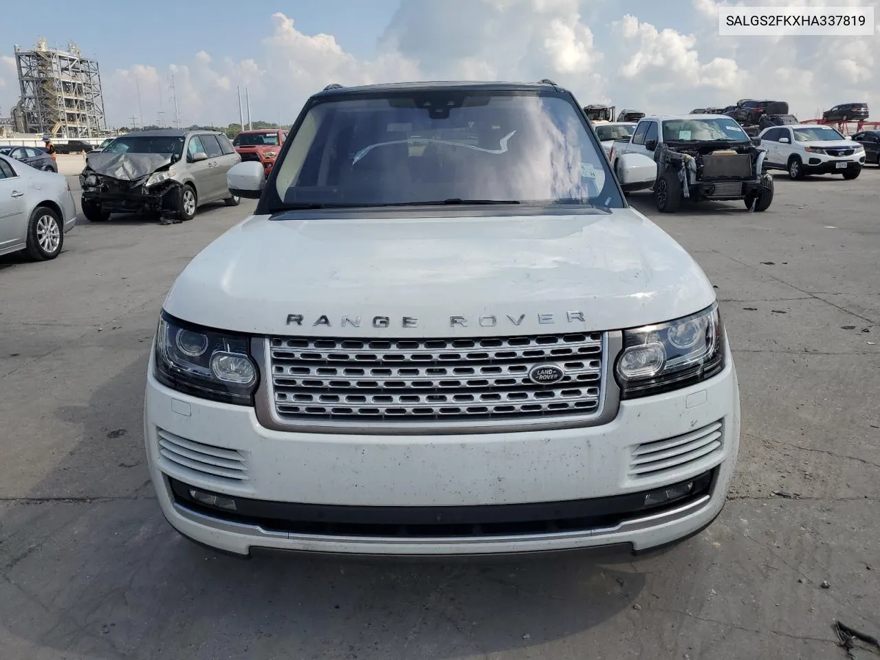 SALGS2FKXHA337819 2017 Land Rover Range Rover Hse