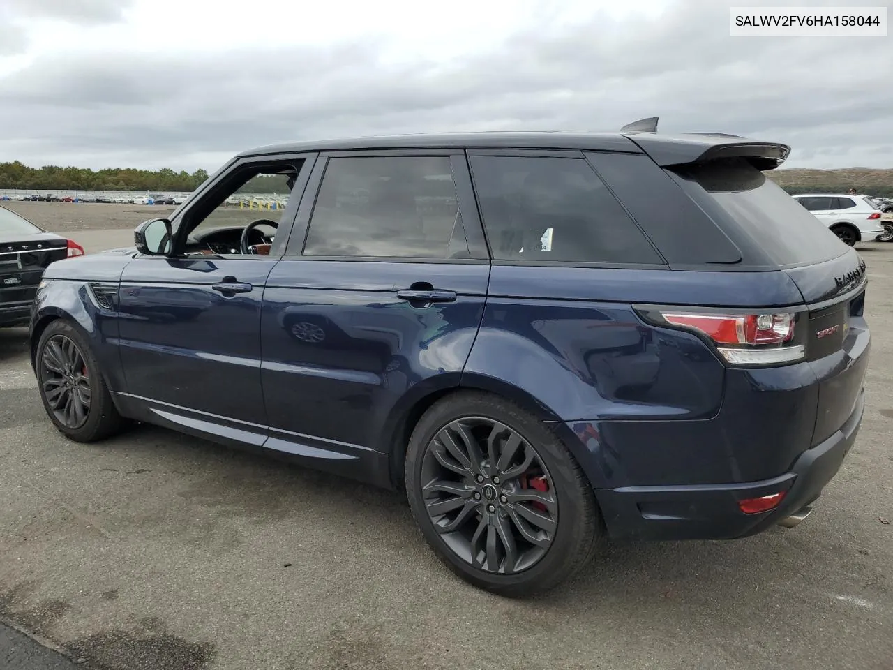 2017 Land Rover Range Rover Sport Hse Dynamic VIN: SALWV2FV6HA158044 Lot: 72704364