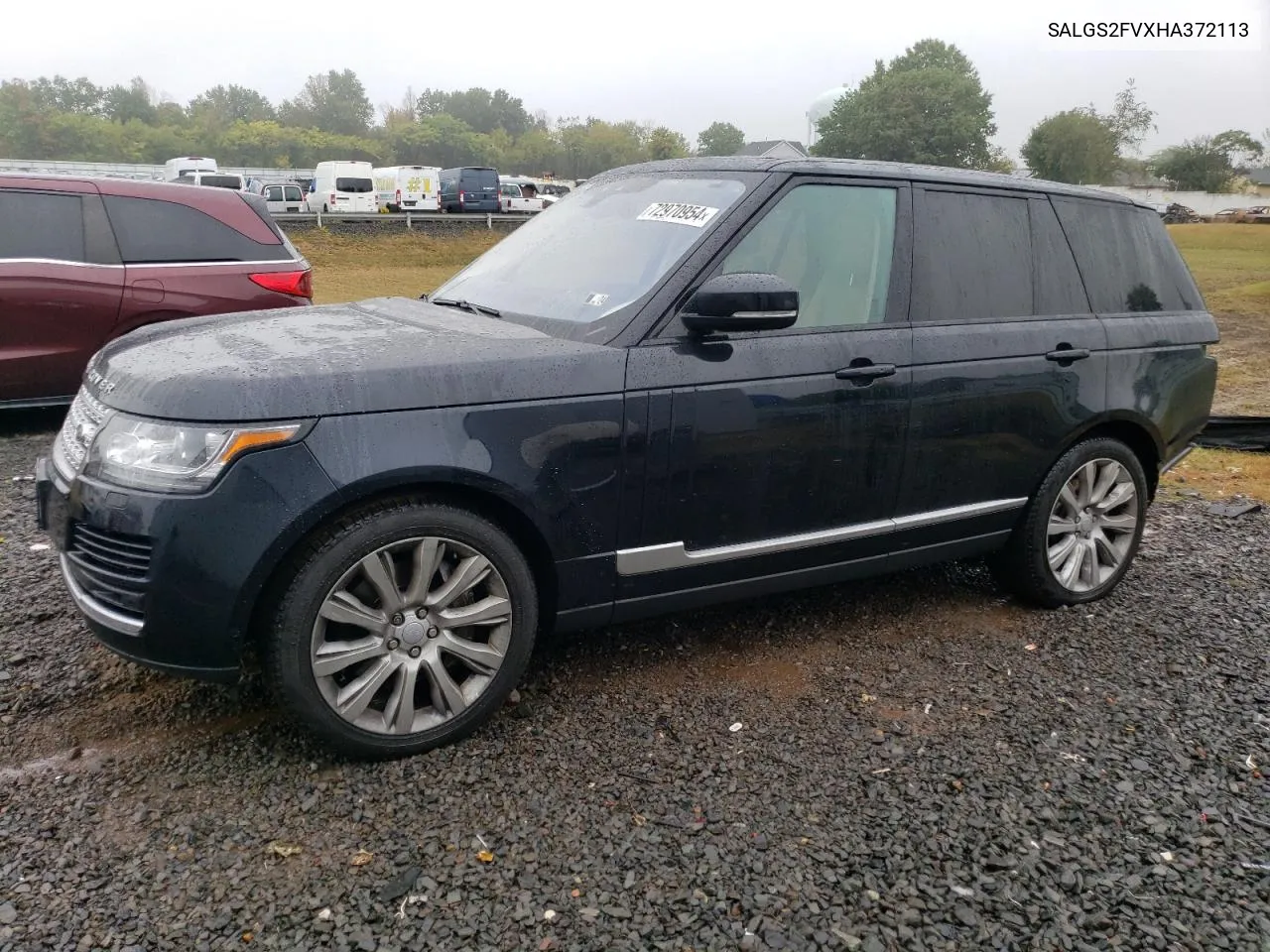 SALGS2FVXHA372113 2017 Land Rover Range Rover Hse