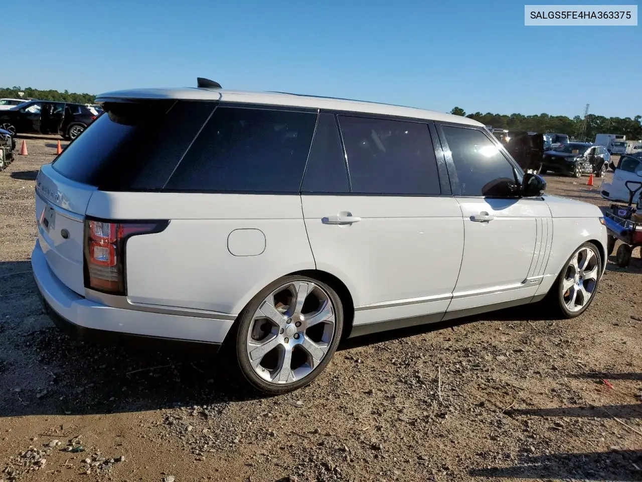 SALGS5FE4HA363375 2017 Land Rover Range Rover Supercharged