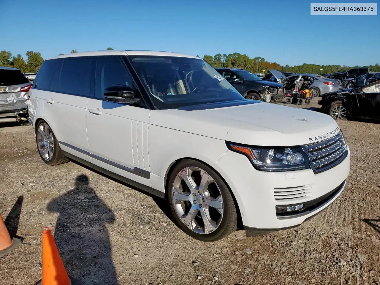 SALGS5FE4HA363375 2017 Land Rover Range Rover Supercharged