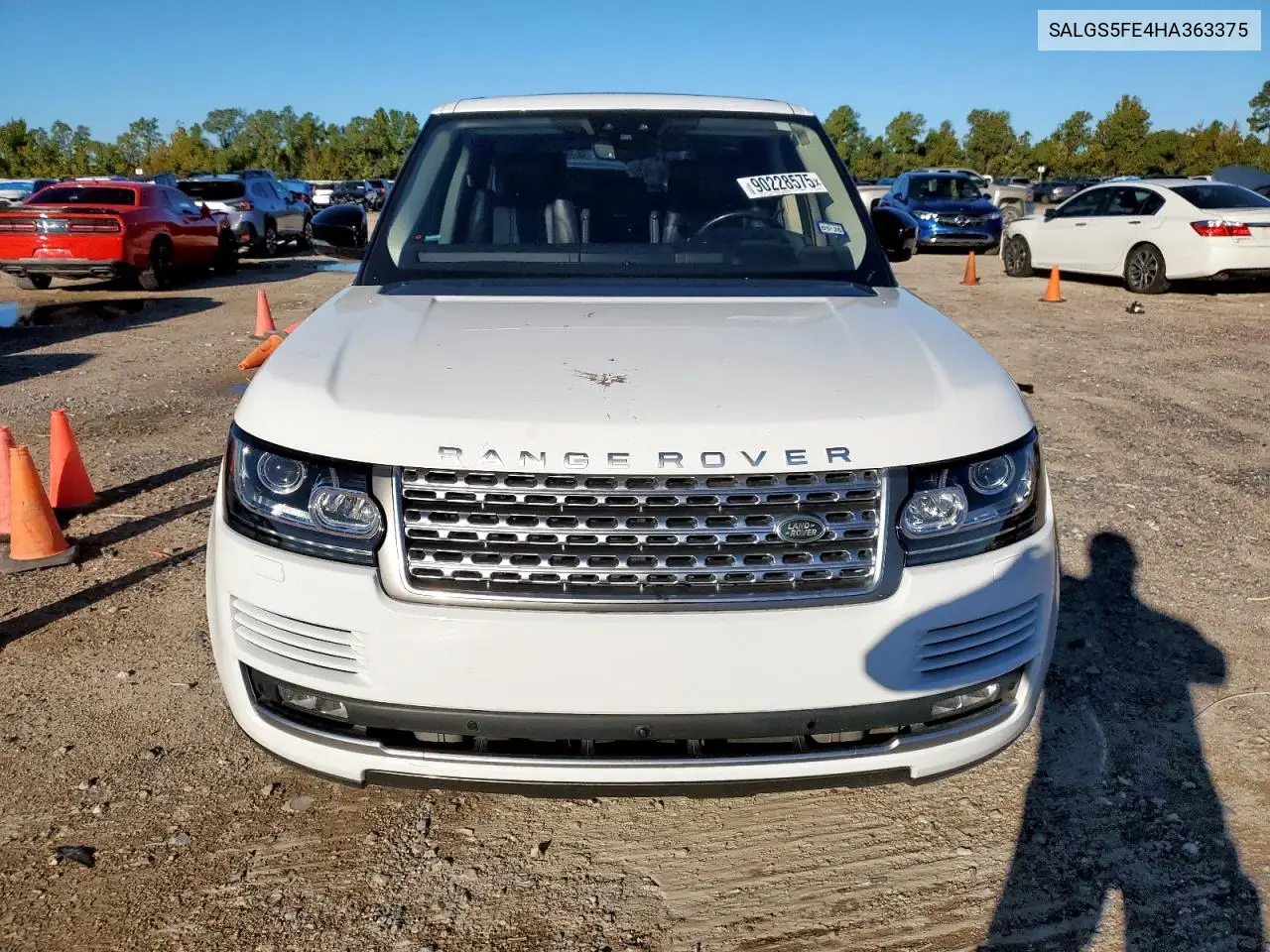 SALGS5FE4HA363375 2017 Land Rover Range Rover Supercharged