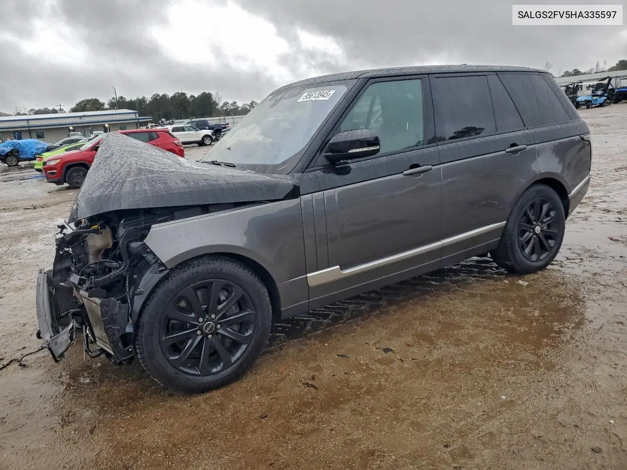 SALGS2FV5HA335597 2017 Land Rover Range Rover Hse