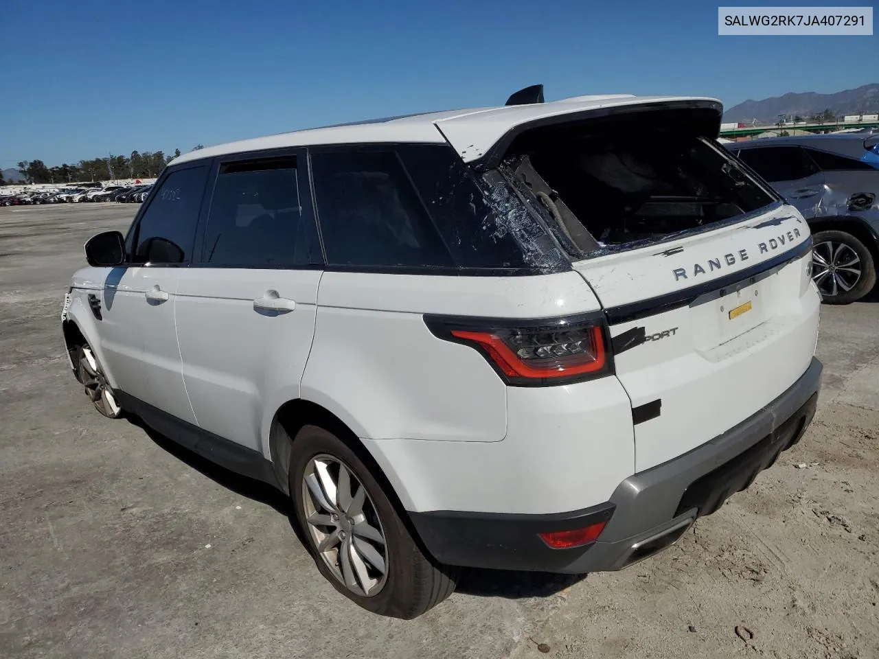 SALWG2RK7JA407291 2018 Land Rover Range Rover Sport Se