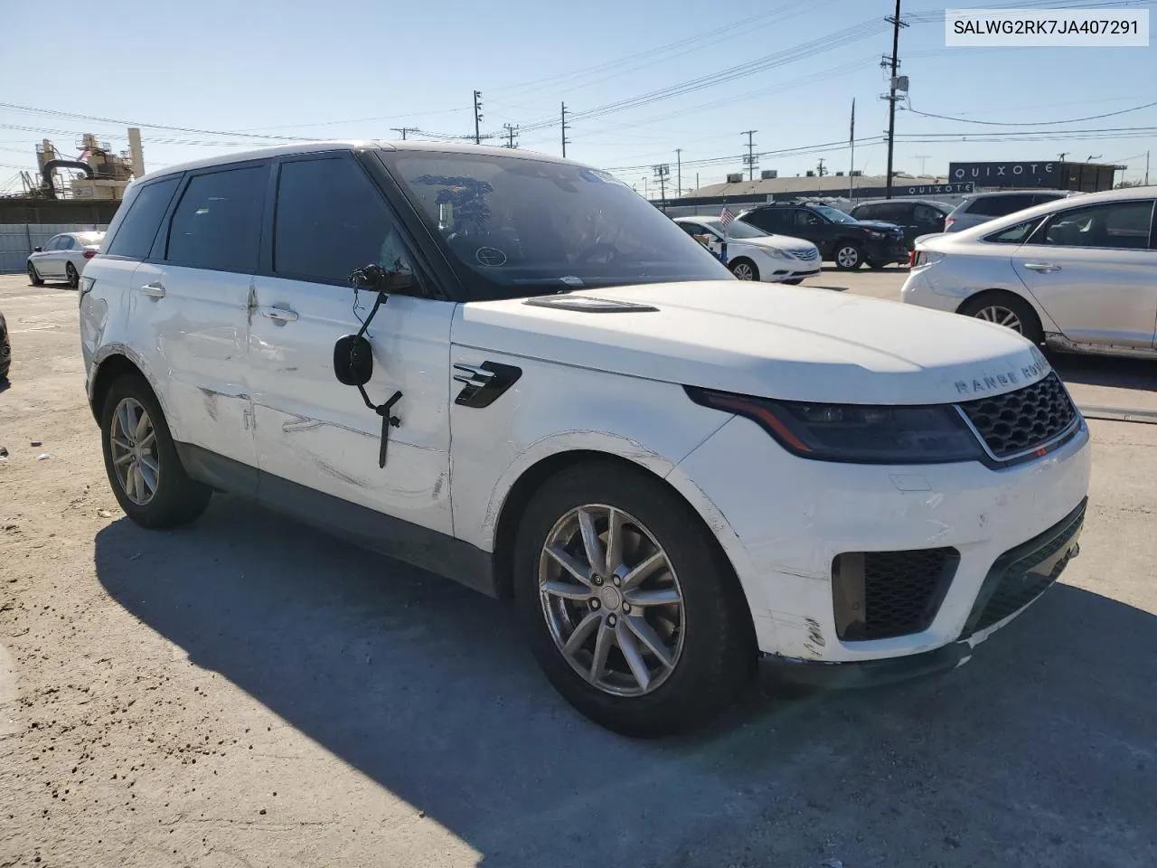 SALWG2RK7JA407291 2018 Land Rover Range Rover Sport Se