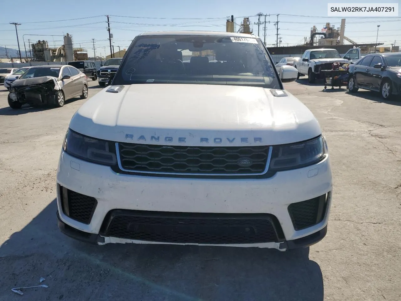 2018 Land Rover Range Rover Sport Se VIN: SALWG2RK7JA407291 Lot: 40617623