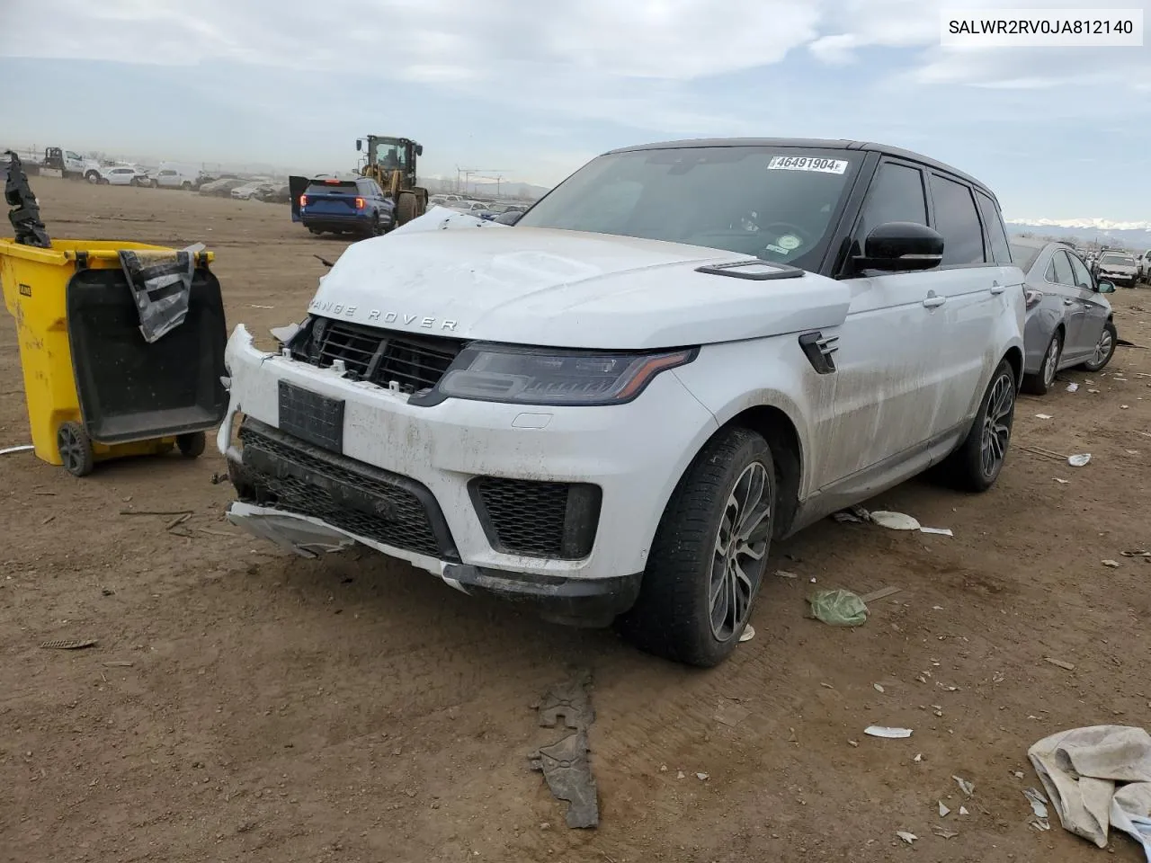 SALWR2RV0JA812140 2018 Land Rover Range Rover Sport Hse