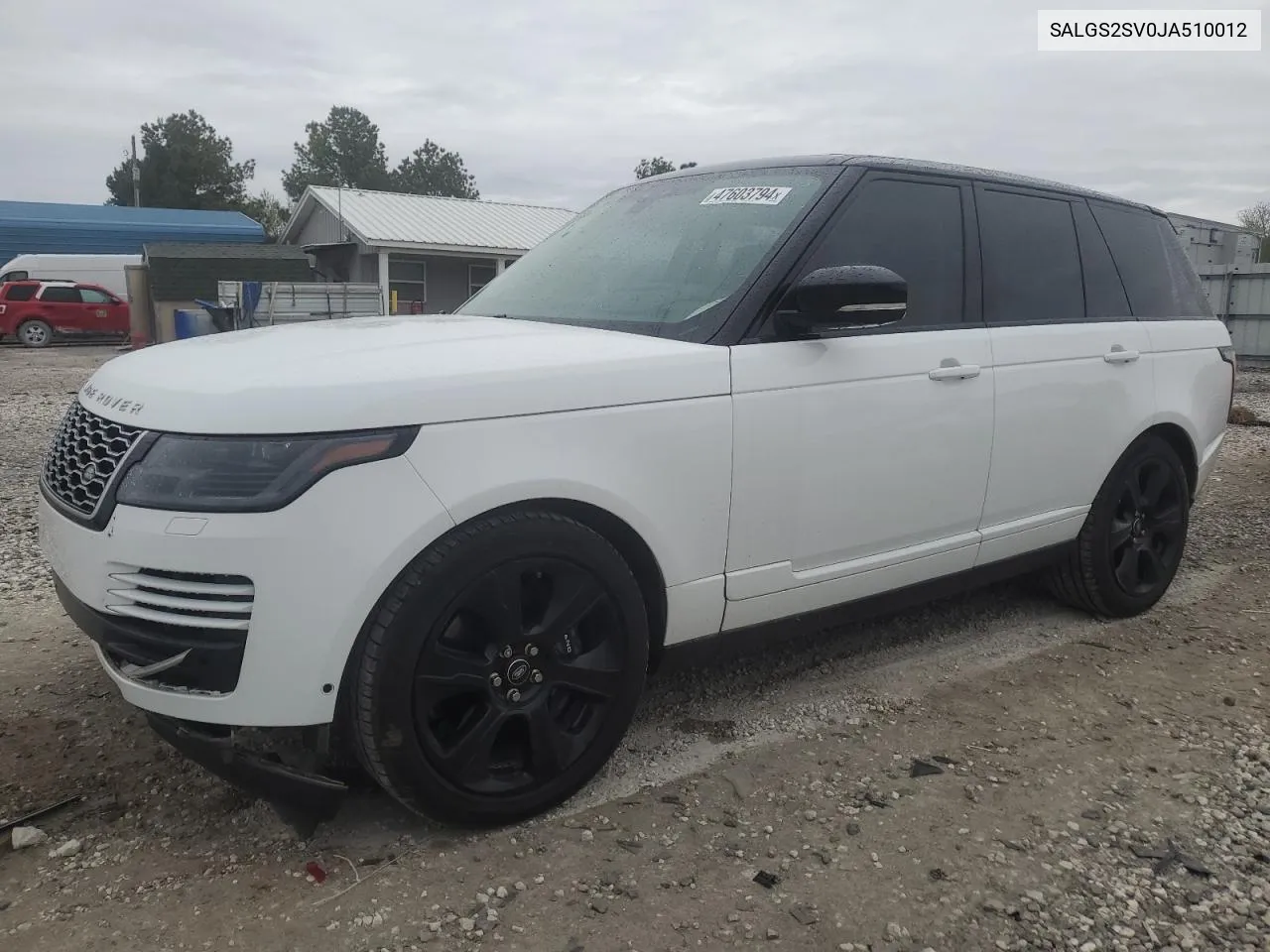 2018 Land Rover Range Rover Hse VIN: SALGS2SV0JA510012 Lot: 47603794