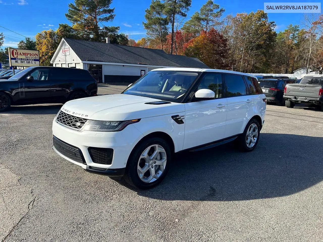 SALWR2RV8JA187079 2018 Land Rover Range Rover Sport Hse