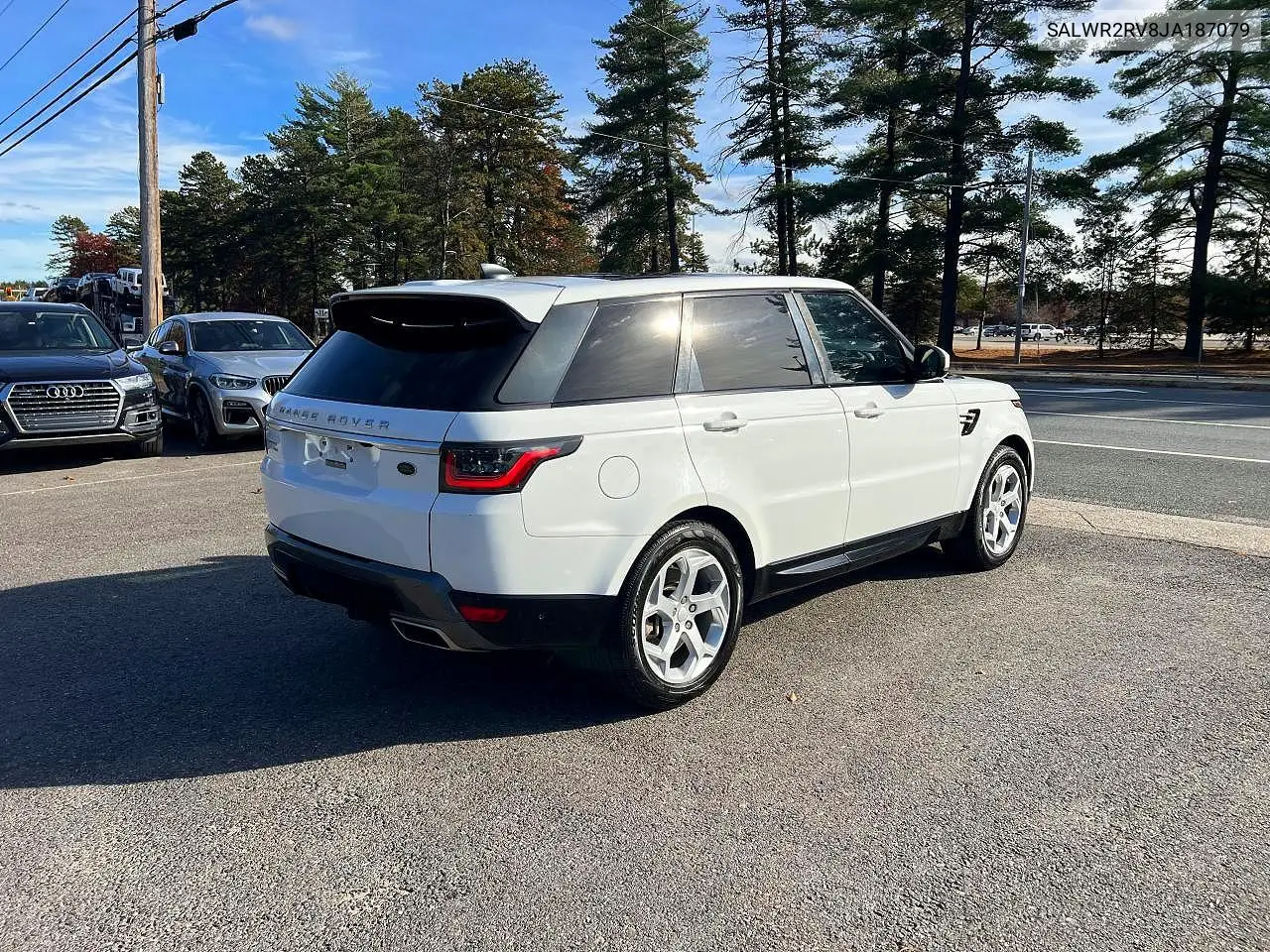 SALWR2RV8JA187079 2018 Land Rover Range Rover Sport Hse