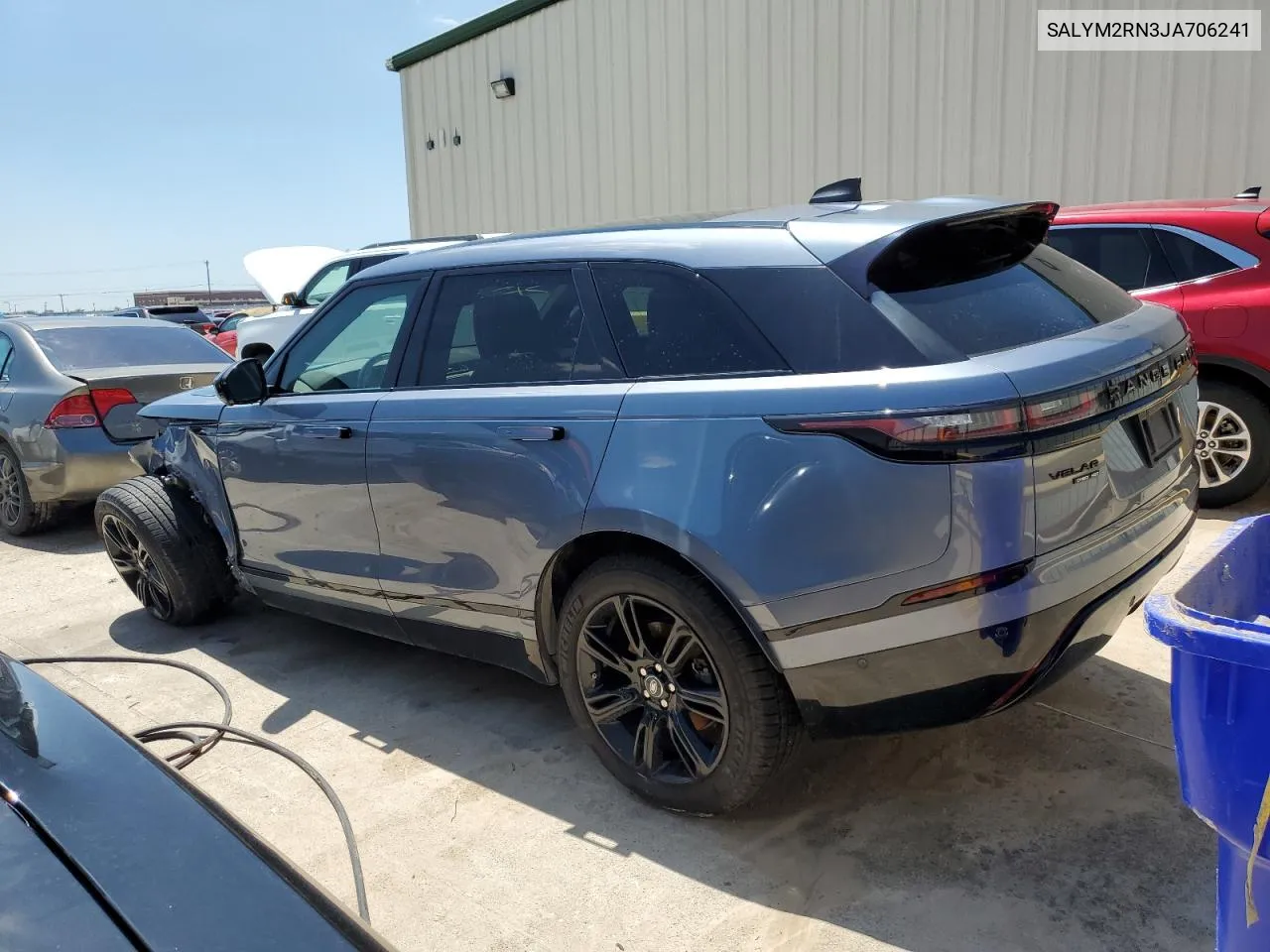 2018 Land Rover Range Rover Velar R-Dynamic Hse VIN: SALYM2RN3JA706241 Lot: 52469844