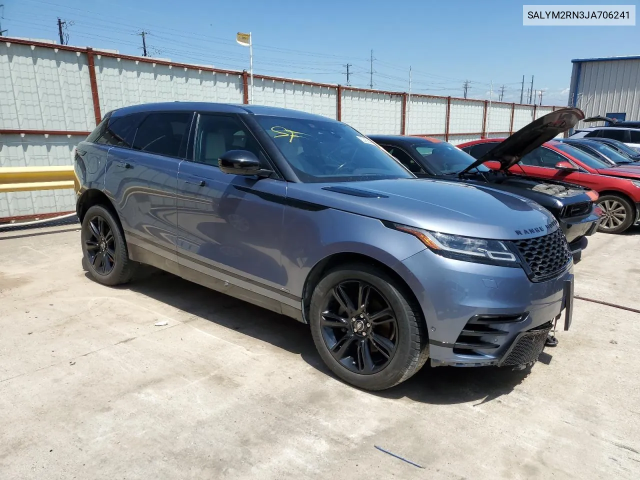 SALYM2RN3JA706241 2018 Land Rover Range Rover Velar R-Dynamic Hse