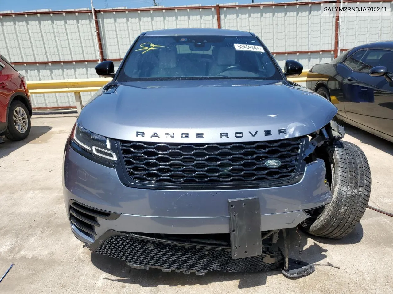 2018 Land Rover Range Rover Velar R-Dynamic Hse VIN: SALYM2RN3JA706241 Lot: 52469844