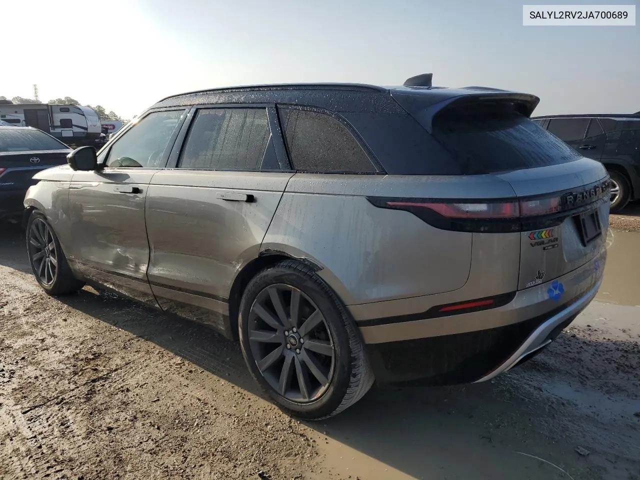 2018 Land Rover Range Rover Velar R-Dynamic Se VIN: SALYL2RV2JA700689 Lot: 52910414