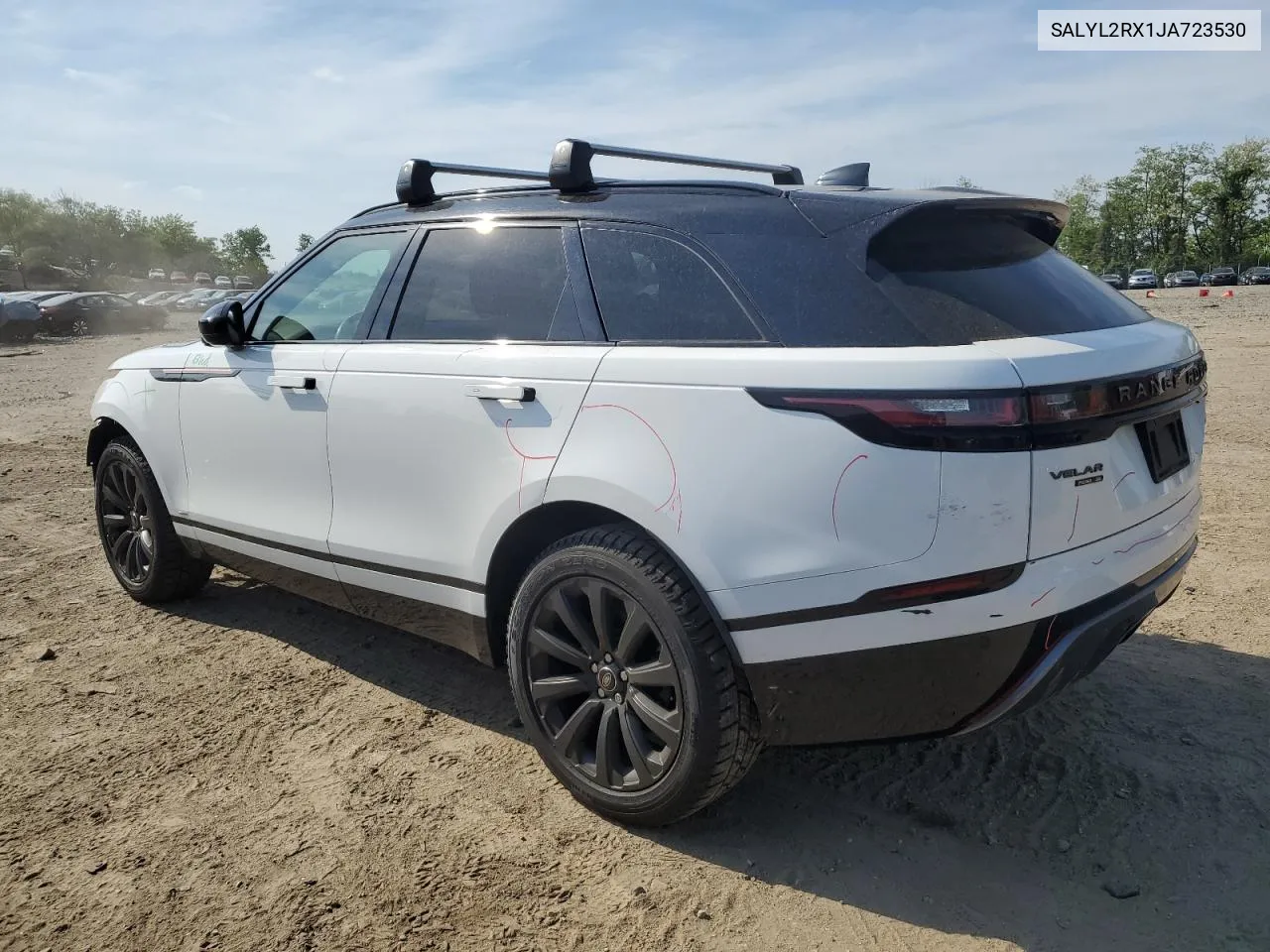 2018 Land Rover Range Rover Velar R-Dynamic Se VIN: SALYL2RX1JA723530 Lot: 52914284