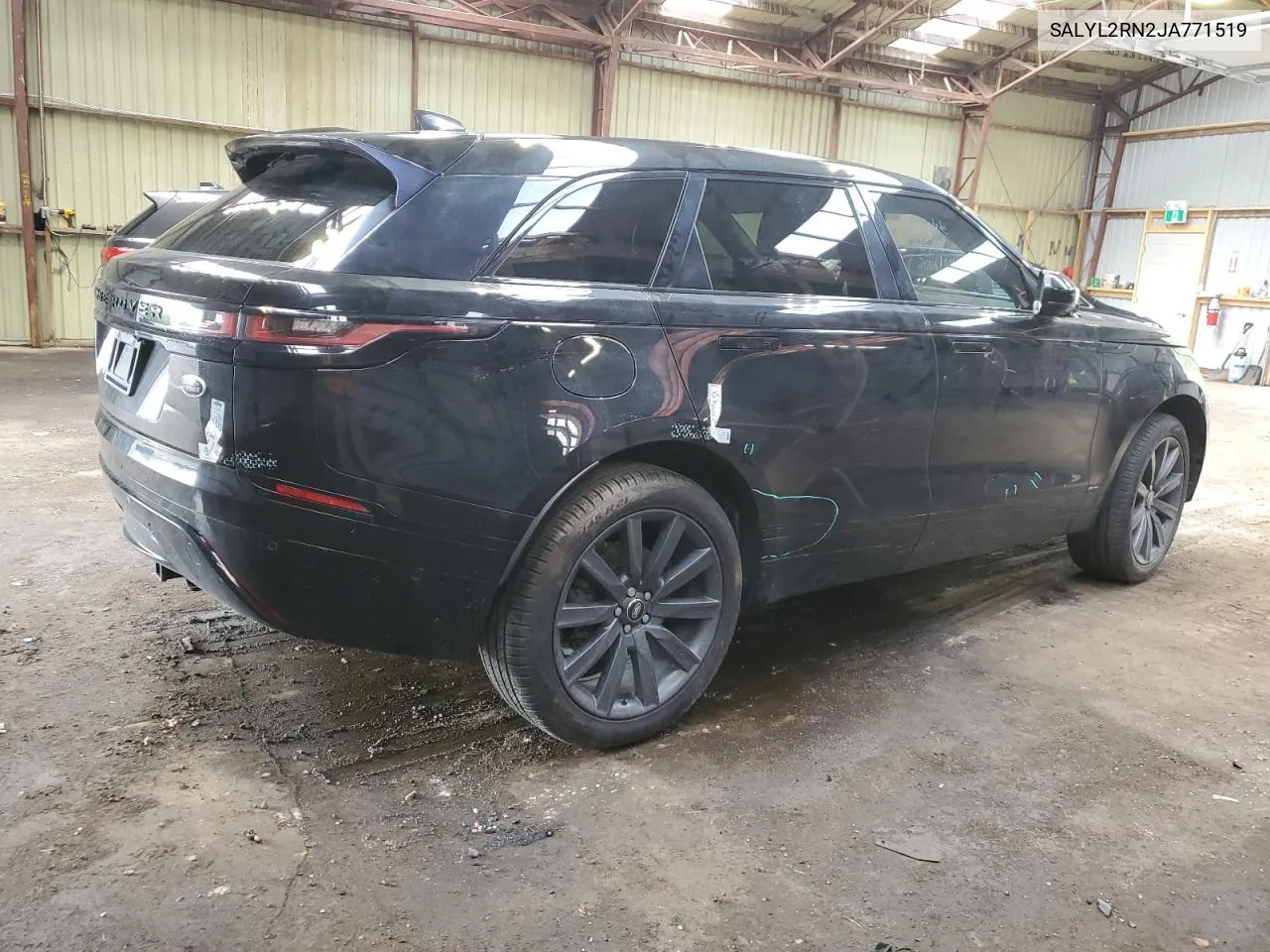 2018 Land Rover Range Rover Velar R-Dynamic Se VIN: SALYL2RN2JA771519 Lot: 53195014