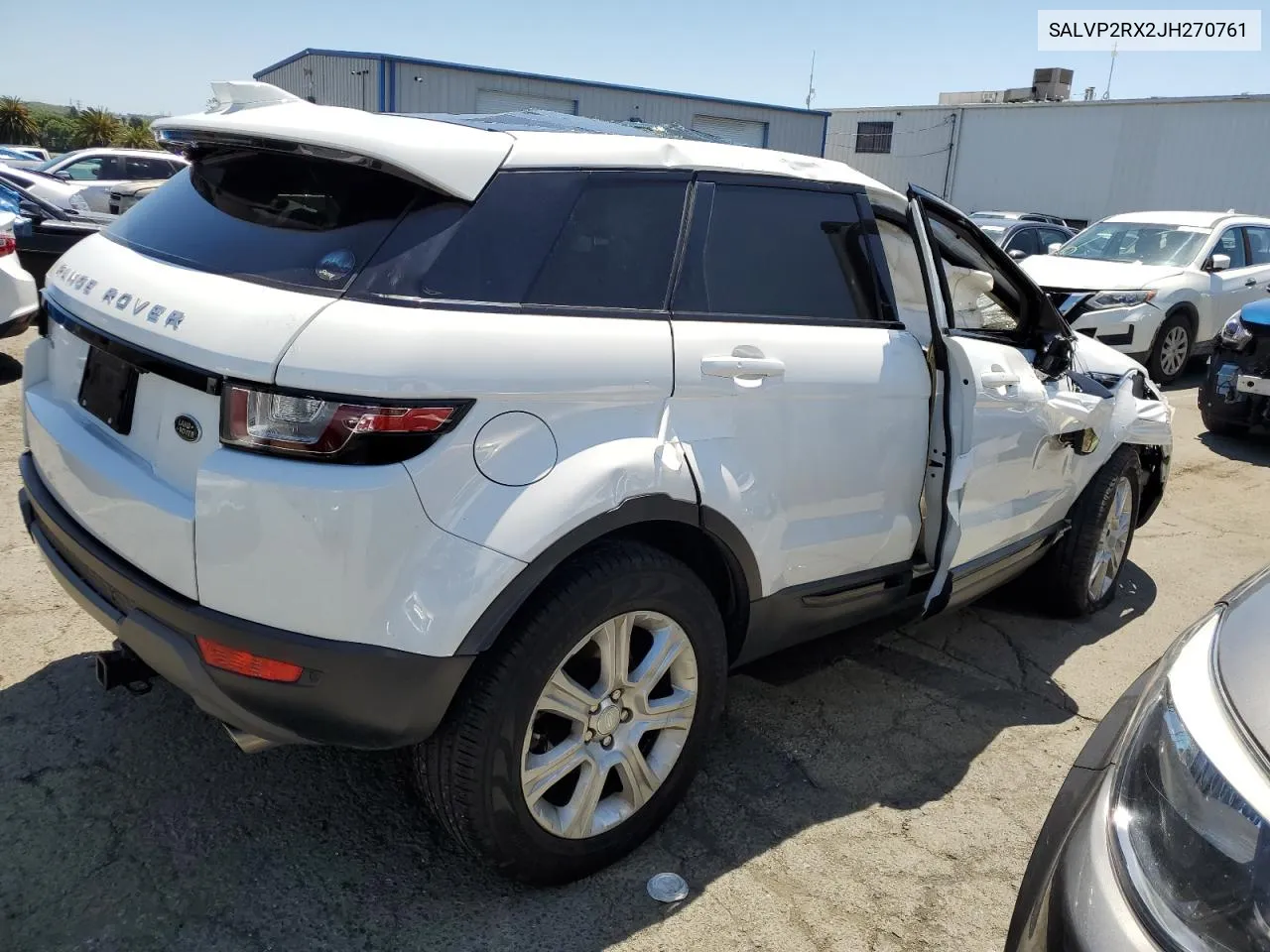 2018 Land Rover Range Rover Evoque Se VIN: SALVP2RX2JH270761 Lot: 53897634