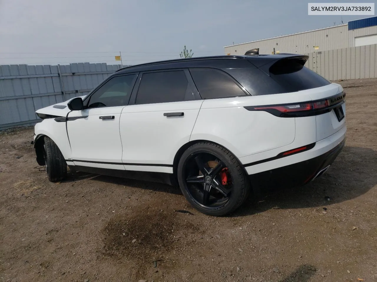 2018 Land Rover Range Rover Velar R-Dynamic Hse VIN: SALYM2RV3JA733892 Lot: 54406284