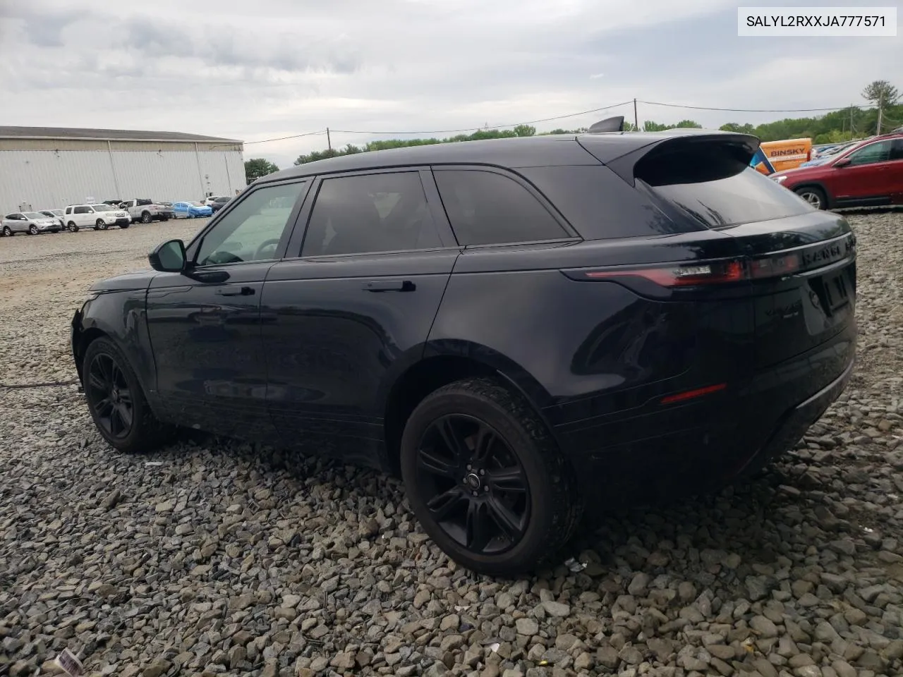 2018 Land Rover Range Rover Velar R-Dynamic Se VIN: SALYL2RXXJA777571 Lot: 54588064