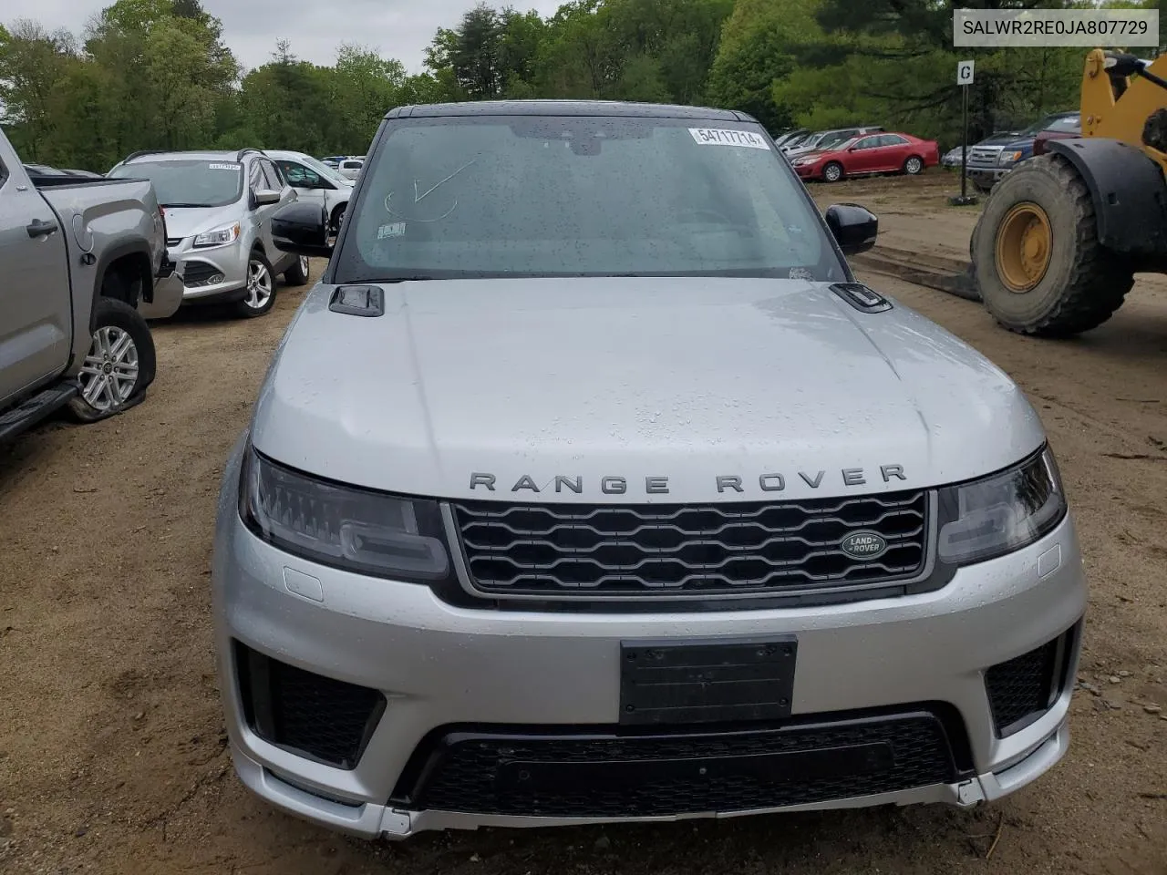 2018 Land Rover Range Rover Sport Supercharged Dynamic VIN: SALWR2RE0JA807729 Lot: 54717714