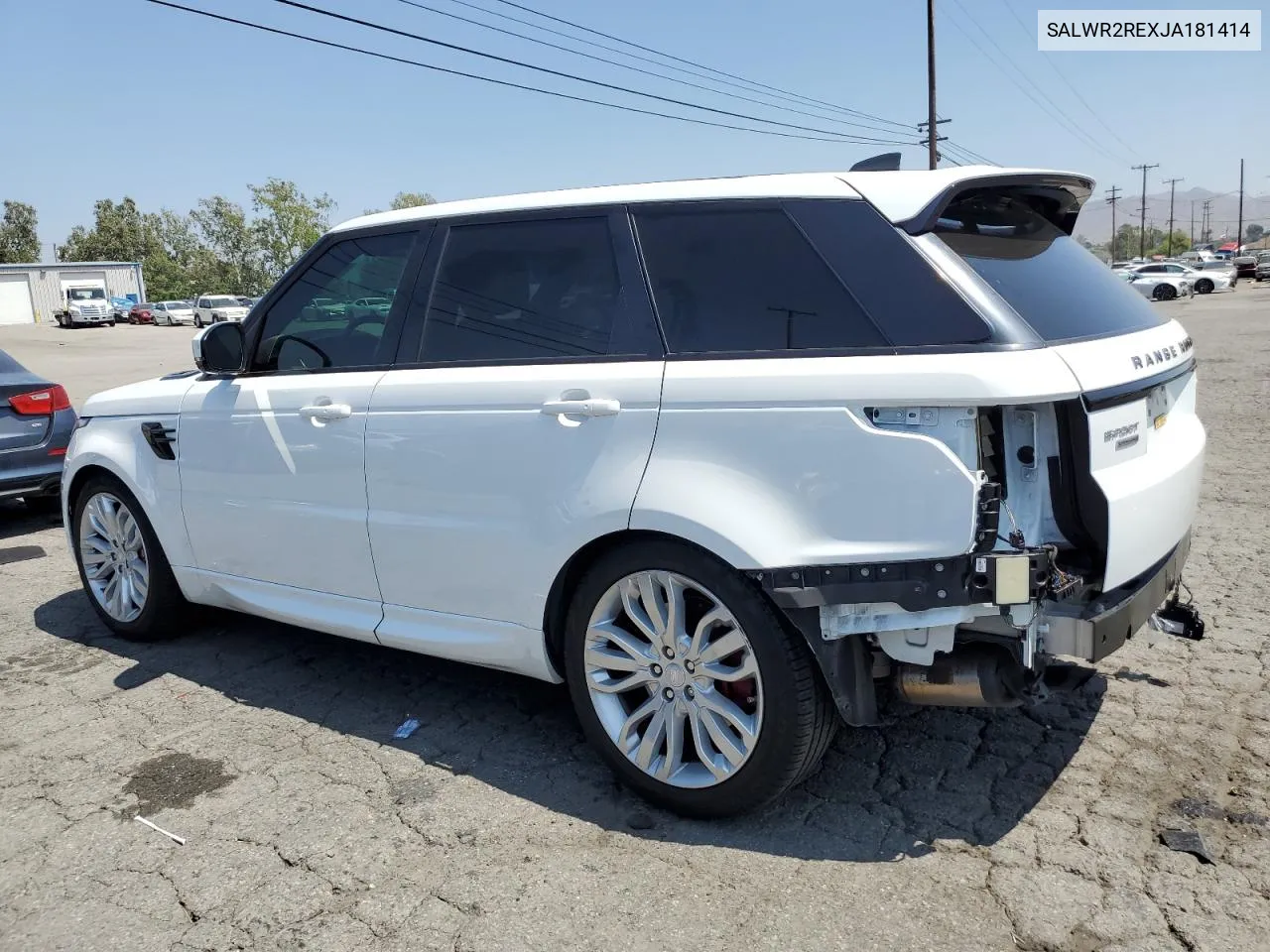 SALWR2REXJA181414 2018 Land Rover Range Rover Sport Supercharged Dynamic