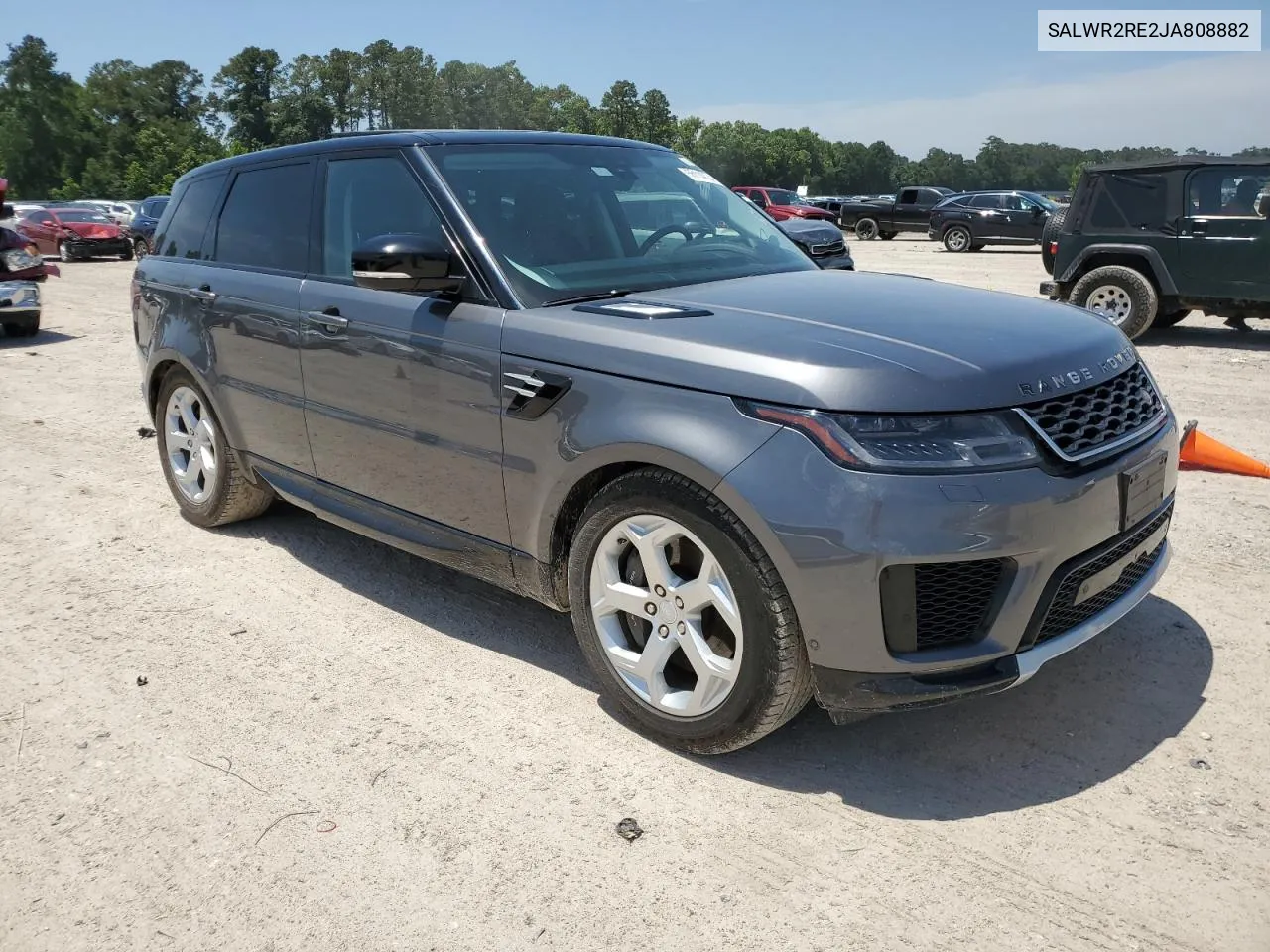 2018 Land Rover Range Rover Sport Supercharged Dynamic VIN: SALWR2RE2JA808882 Lot: 55114074