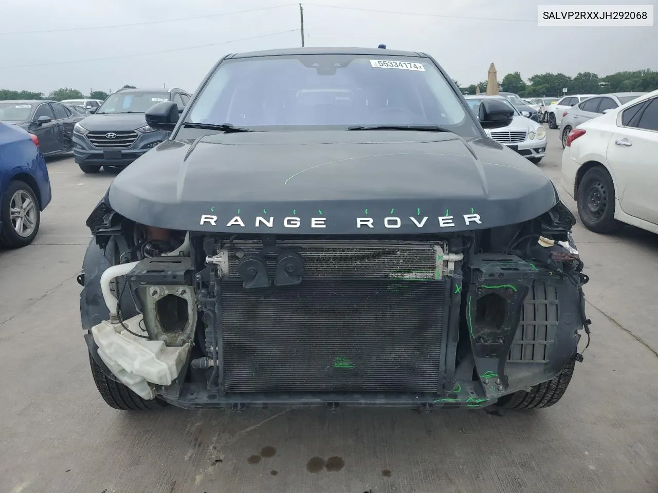 SALVP2RXXJH292068 2018 Land Rover Range Rover Evoque Se