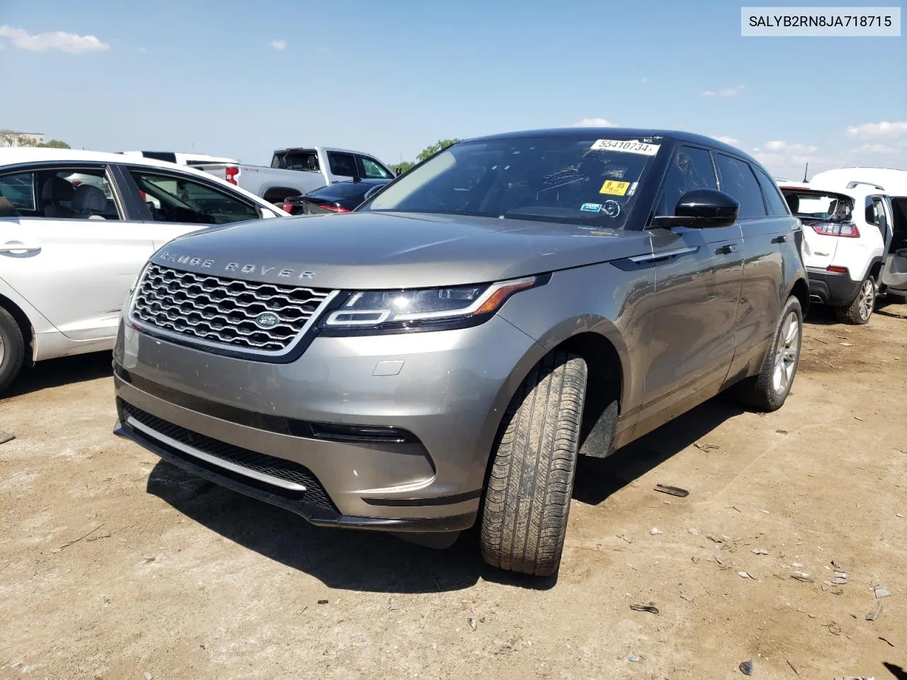 SALYB2RN8JA718715 2018 Land Rover Range Rover Velar S