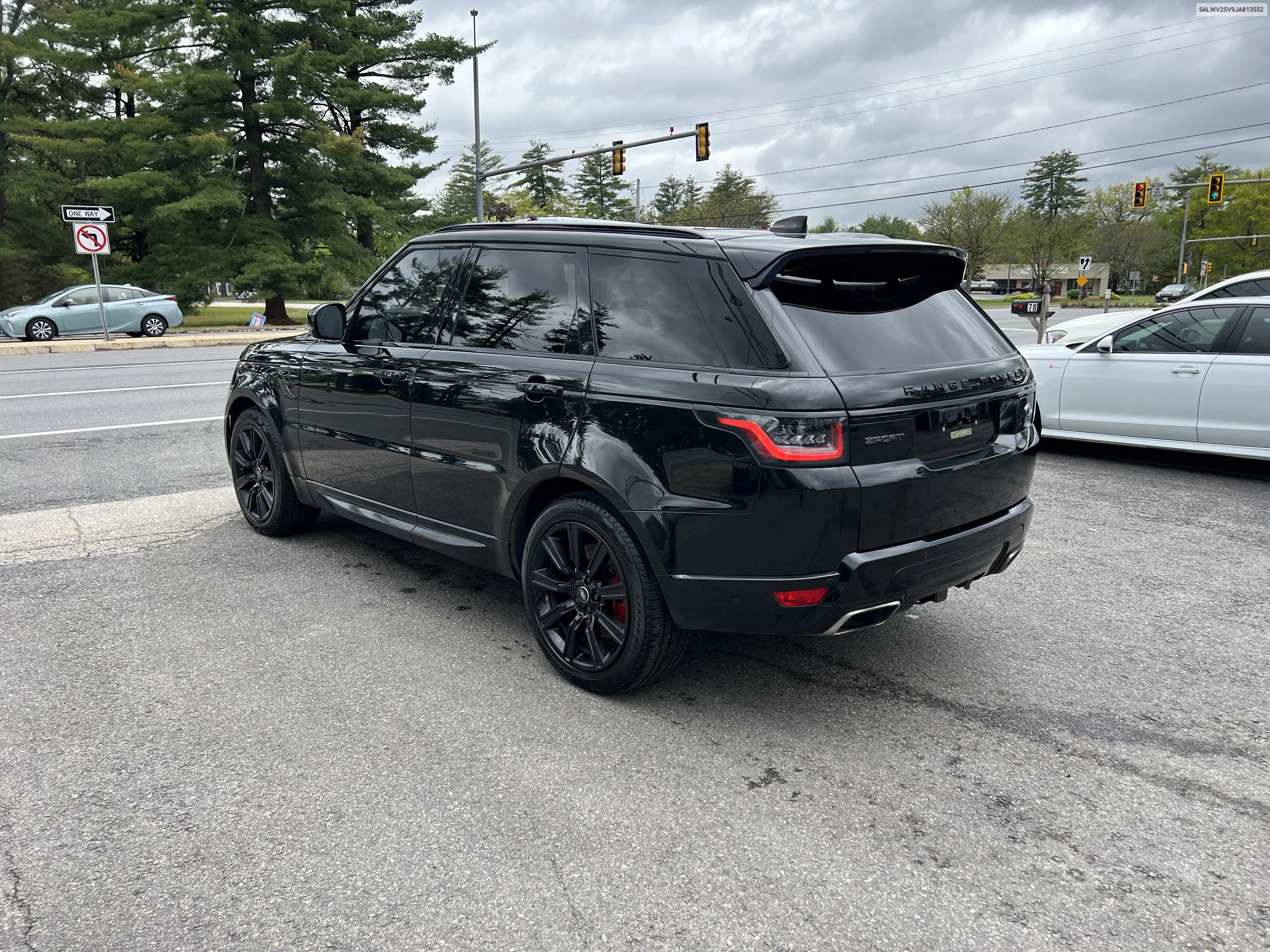 2018 Land Rover Range Rover Sport Hse Dynamic VIN: SALWV2SV9JA813552 Lot: 55484594