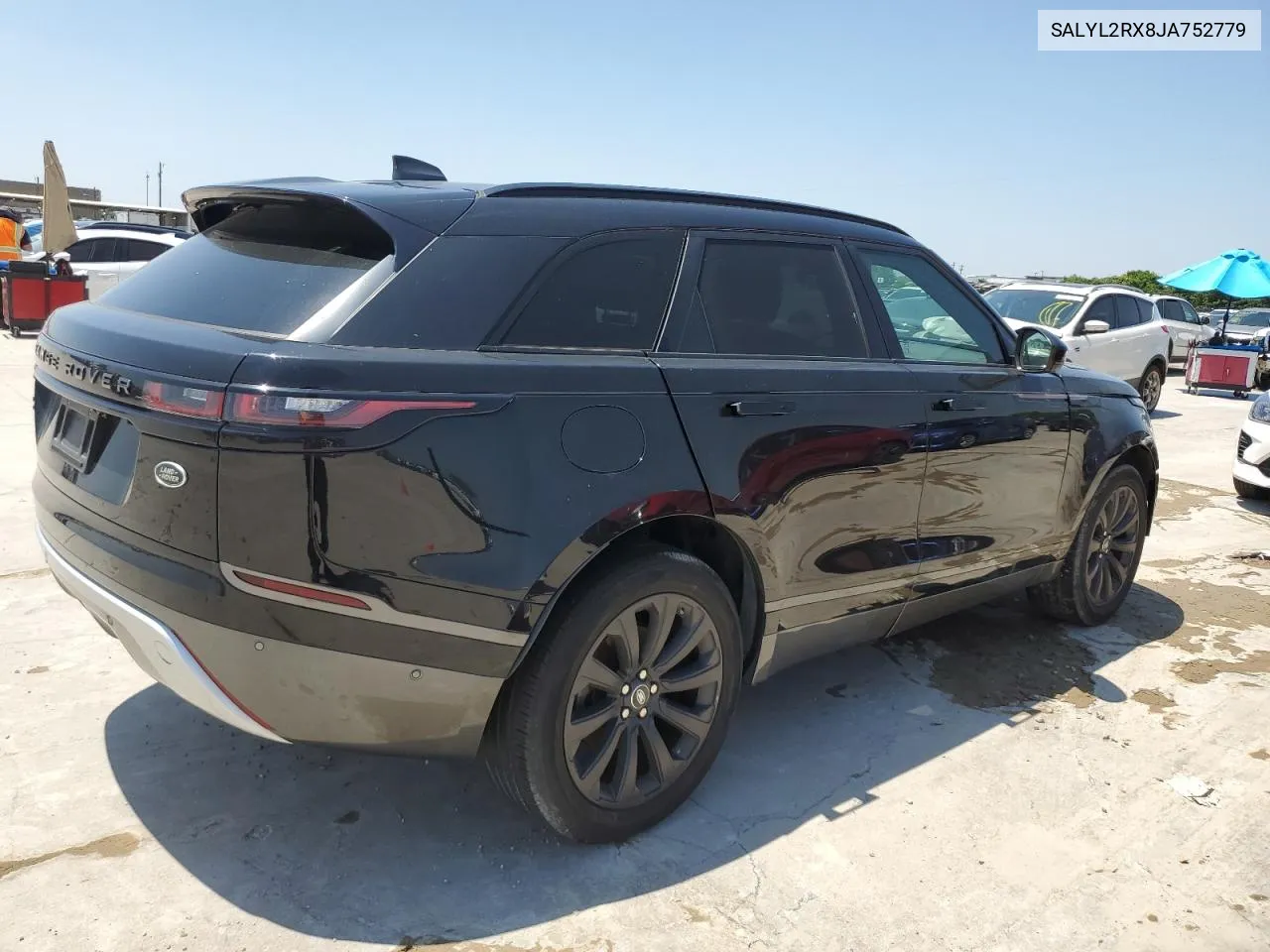 2018 Land Rover Range Rover Velar R-Dynamic Se VIN: SALYL2RX8JA752779 Lot: 55497424