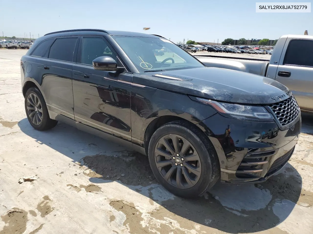 2018 Land Rover Range Rover Velar R-Dynamic Se VIN: SALYL2RX8JA752779 Lot: 55497424