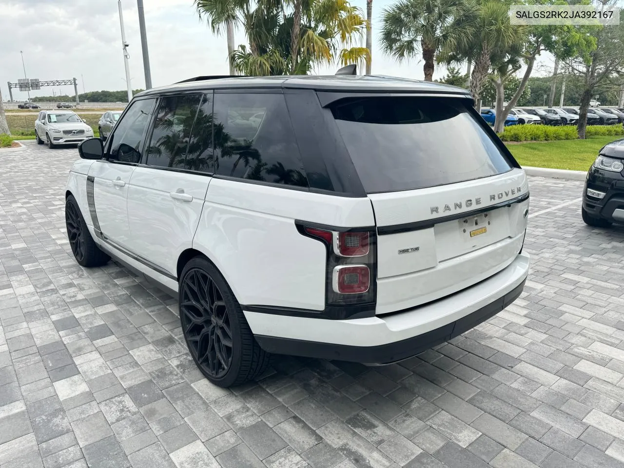 2018 Land Rover Range Rover Hse VIN: SALGS2RK2JA392167 Lot: 55601544