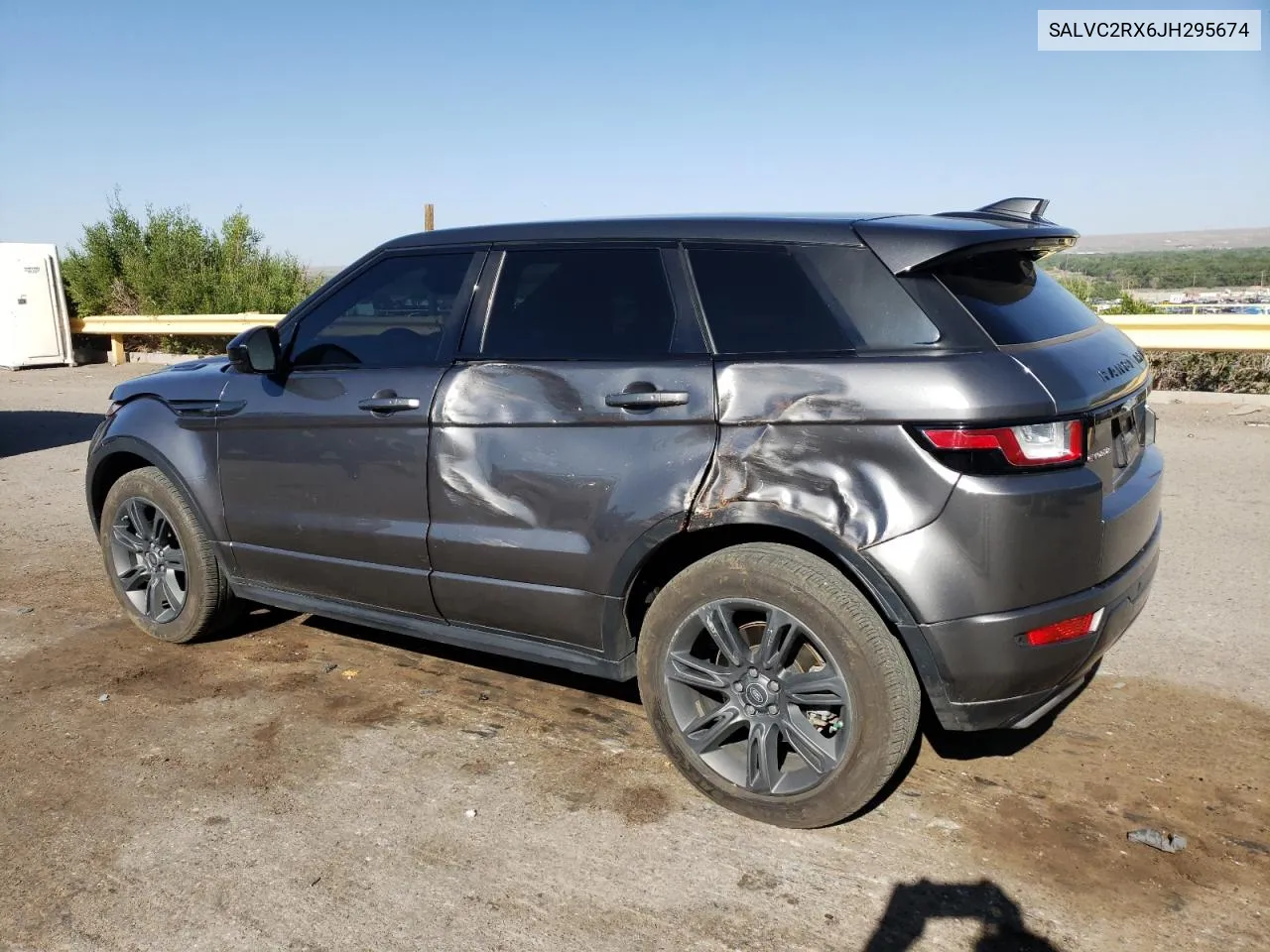 SALVC2RX6JH295674 2018 Land Rover Range Rover Evoque Landmark Edition