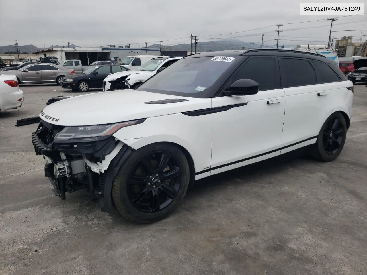 SALYL2RV4JA761249 2018 Land Rover Range Rover Velar R-Dynamic Se