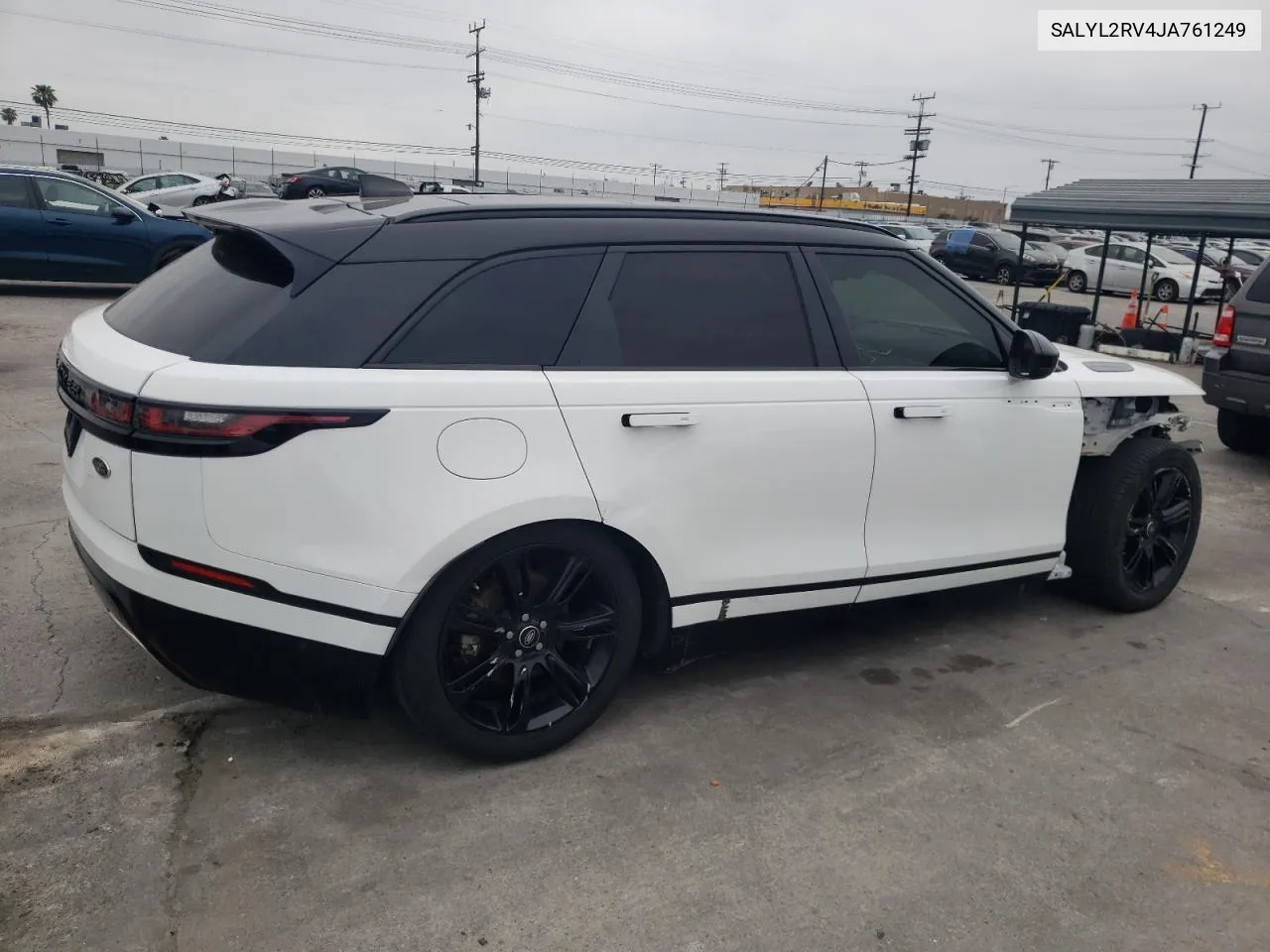 SALYL2RV4JA761249 2018 Land Rover Range Rover Velar R-Dynamic Se