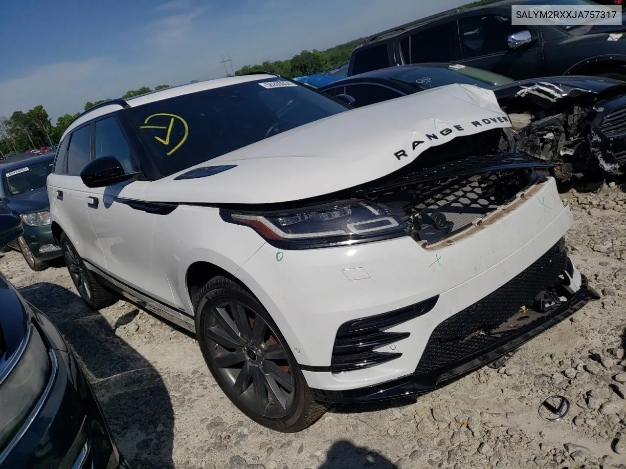 2018 Land Rover Range Rover Velar R-Dynamic Hse VIN: SALYM2RXXJA757317 Lot: 56265054