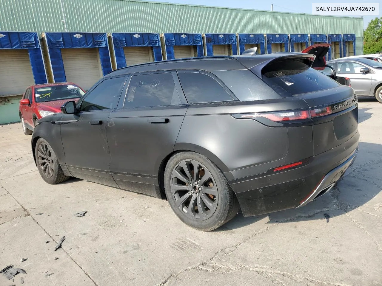 2018 Land Rover Range Rover Velar R-Dynamic Se VIN: SALYL2RV4JA742670 Lot: 56282764