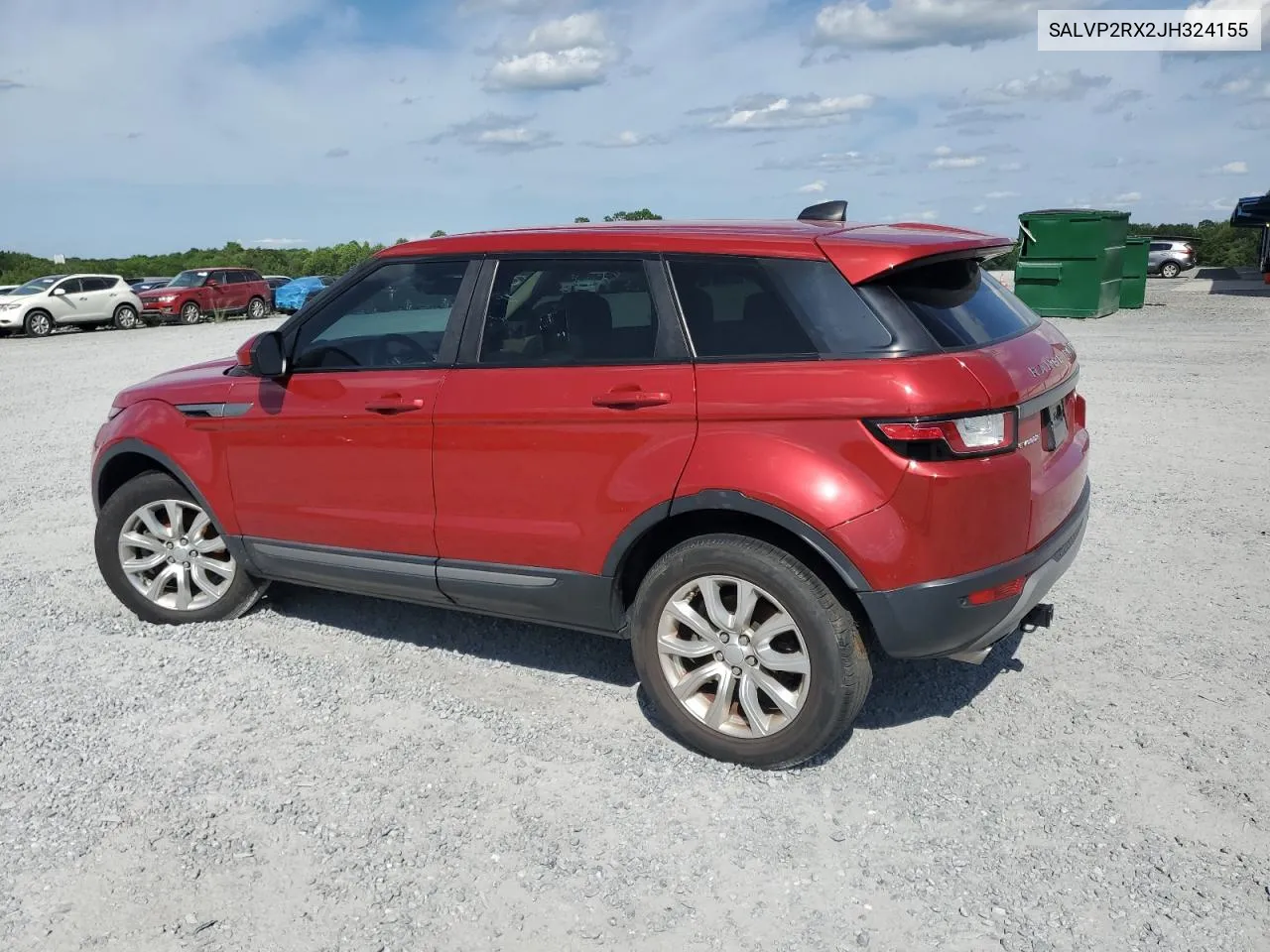 SALVP2RX2JH324155 2018 Land Rover Range Rover Evoque Se