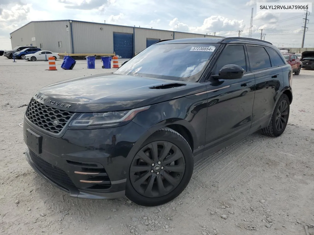 SALYL2RV6JA759065 2018 Land Rover Range Rover Velar R-Dynamic Se