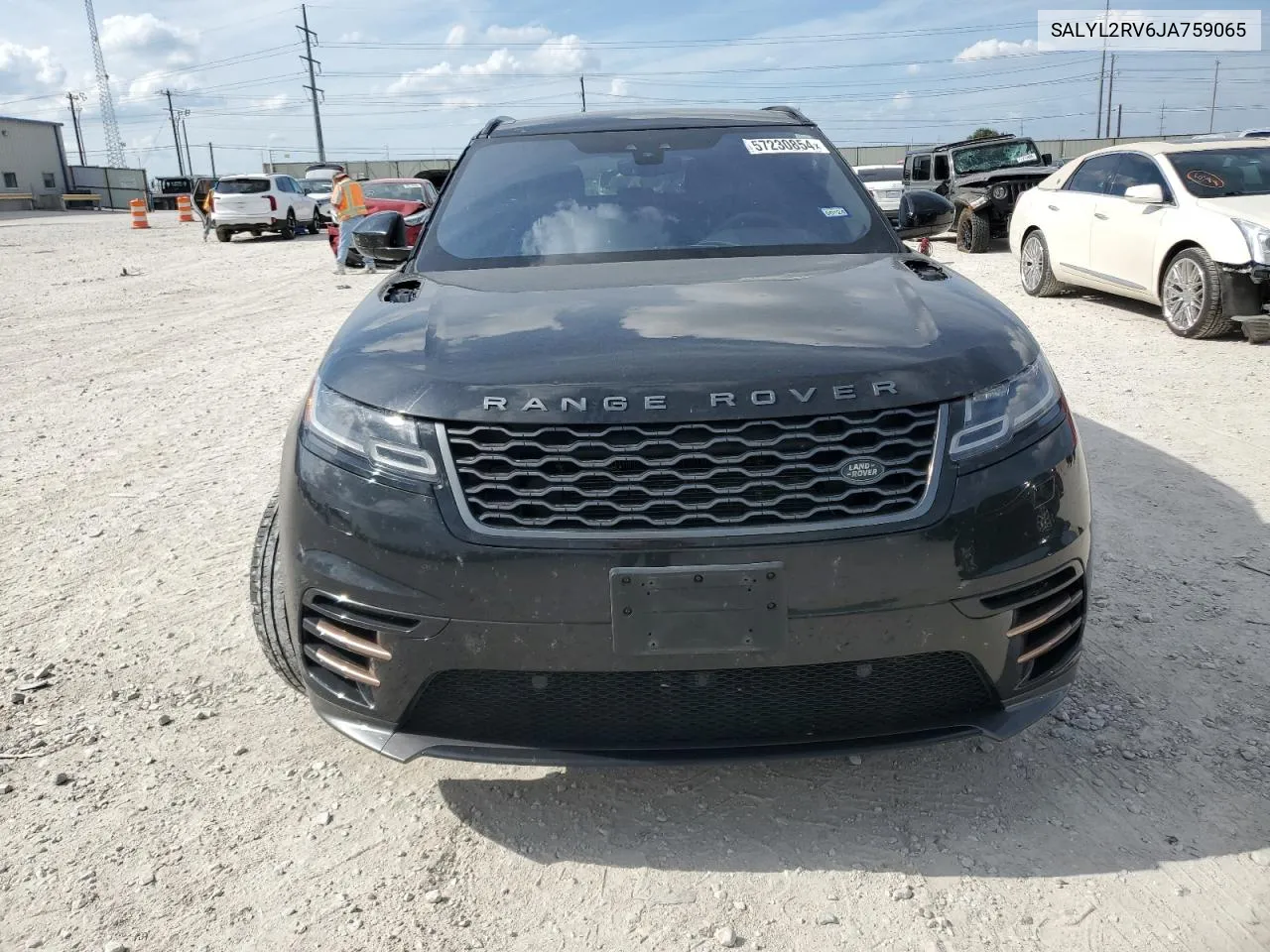 SALYL2RV6JA759065 2018 Land Rover Range Rover Velar R-Dynamic Se