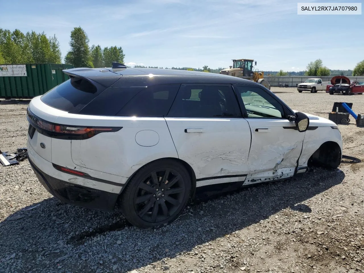 2018 Land Rover Range Rover Velar R-Dynamic Se VIN: SALYL2RX7JA707980 Lot: 57285784