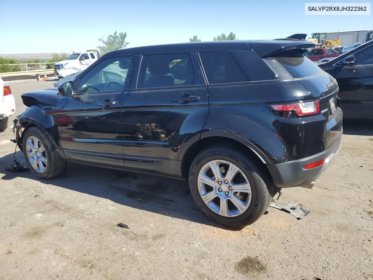 2018 Land Rover Range Rover Evoque Se VIN: SALVP2RX8JH322362 Lot: 57577874