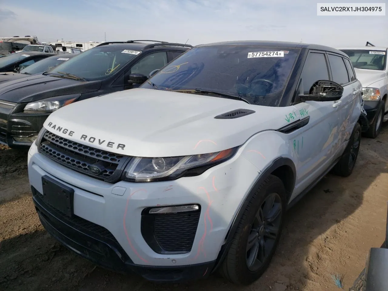 2018 Land Rover Range Rover Evoque Landmark Edition VIN: SALVC2RX1JH304975 Lot: 57754274