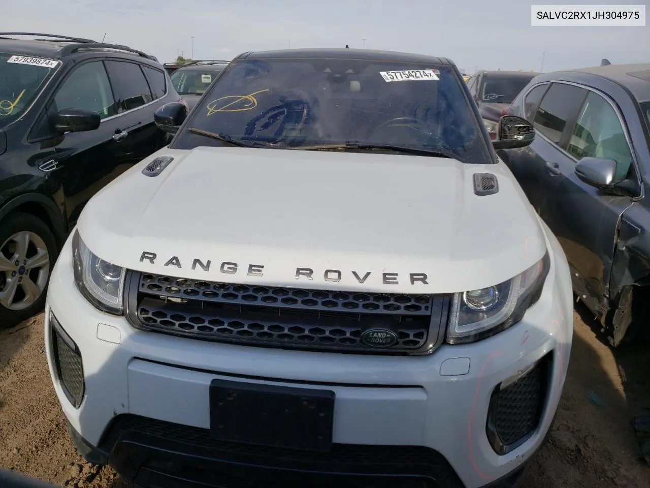 SALVC2RX1JH304975 2018 Land Rover Range Rover Evoque Landmark Edition