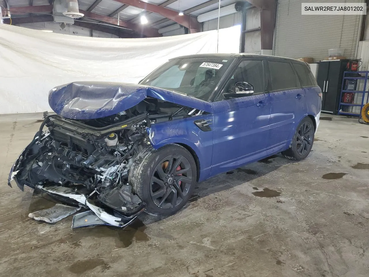 SALWR2RE7JA801202 2018 Land Rover Range Rover Sport Supercharged Dynamic